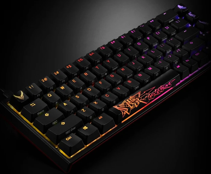 PowerColor X Ducky One 2 SF RGB Special Edition, Kailh Box WHITE, USB, US