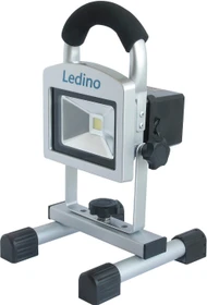 Ledino Köpenik 102 10W LED Hybrid Akku-/Elektro-Baustrahler inkl. Akku 2.2Ah