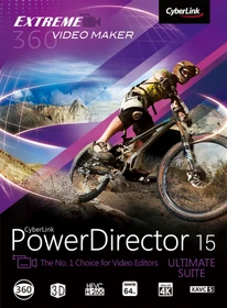 CyberLink Power Director 15 Ultimate Suite, ESD (deutsch) (PC)