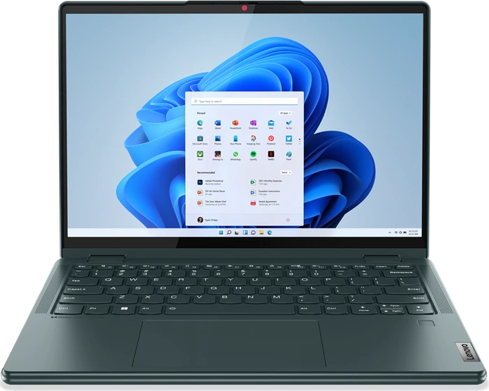 Lenovo Yoga 6 13ALC7 - Aluminium, Dark Teal, Ryzen 5 5500U, 8GB RAM, 512GB SSD, DE
