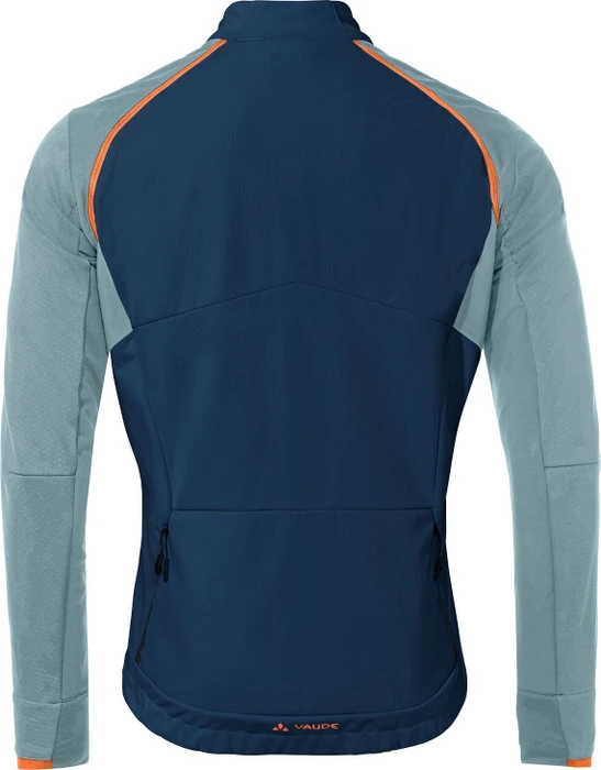 Vaude Kuro Zip-Off Softshell Fahrradjacke cloudy blue (Herren)