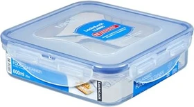 Lock & Lock PP Classic HPL822 quadratisch Aufbewahrungsbehälter 600ml