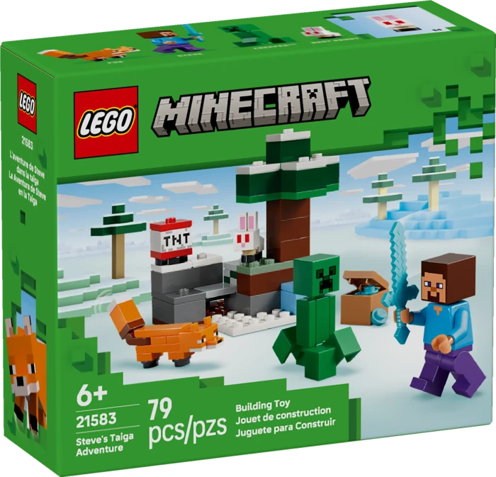 LEGO Minecraft - Steves Abenteuer in der Taiga