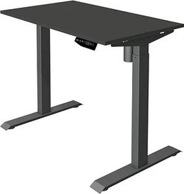 Kerkmann Move 1 elektrisch höhenverstellbarer Sitz-Steh-Schreibtisch 100x60cm anthrazit/anthrazit