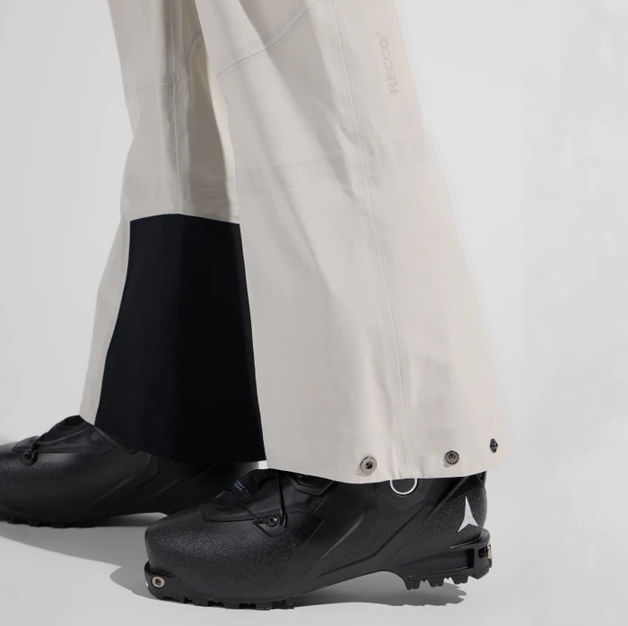 Odlo X-Alp 3L Hardshell Skihose lang silver cloud (Damen)