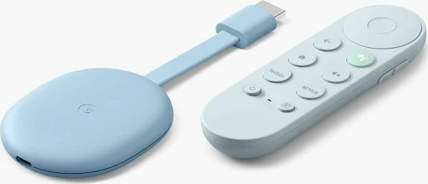 Google Chromecast mit Google TV 4K blau