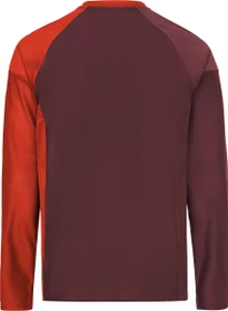Vaude Moab VI Trikot langarm glowing red/black (Herren)