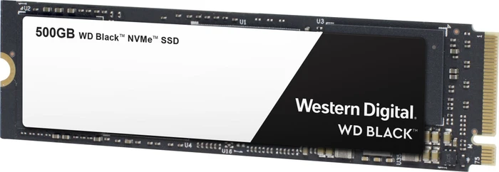 Western Digital WD_BLACK NVMe SSD 2018 500GB, M.2 2280 / M-Key / PCIe 3.0 x4