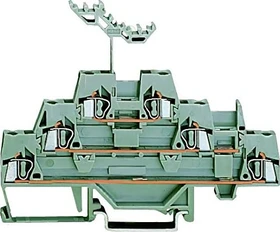 Wago Dreistockklemme Serie 280 mit Betätigungswerkzeug