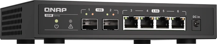 QNAP QSW-2100 Desktop 2.5G Switch, 4x RJ-45, 2x SFP+