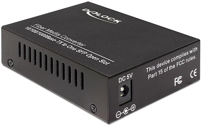 DeLOCK Medien Konverter, 100Base-T auf 100Base-FX