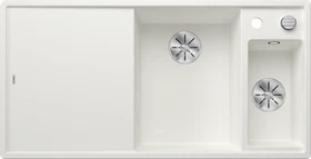 Blanco Axia III 6 S InFino Becken rechts mit Ablauffernbedienung weiß inkl. Glasschneidebrett