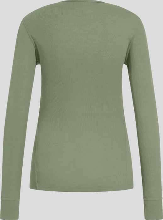 Odlo Active Warm Eco Funktionsshirt langarm matte green (Damen)