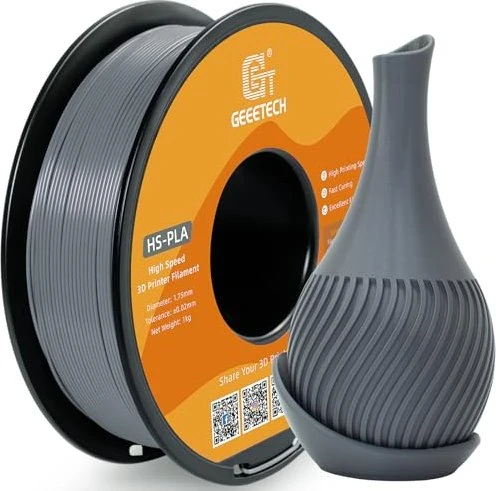 Geeetech HS-PLA, grau, Spule, 1.75mm, 1.00kg