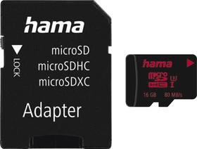 Hama R80/W30 16GB Kit, UHS-I U3 (00123977)