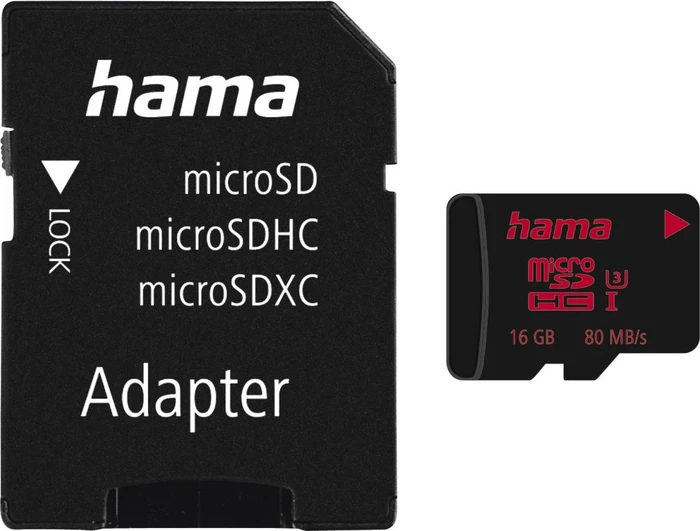 Hama R80/W30 16GB Kit, UHS-I U3