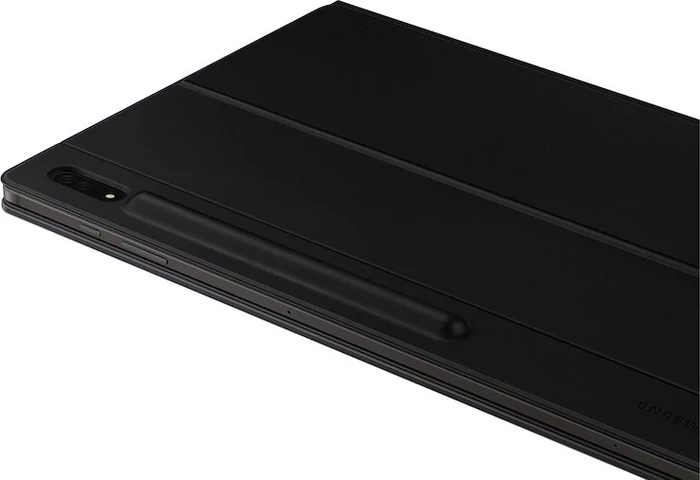 Samsung EF-DX900 Book Cover Keyboard für Galaxy Tab S8 Ultra, schwarz, DE