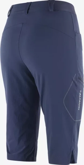 Salomon Wayfarer Capri Hose 3/4 navy iris (Damen)