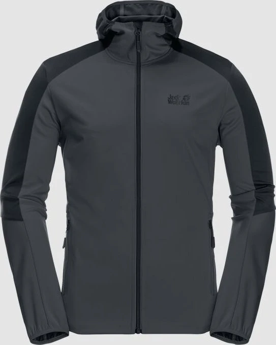 Jack Wolfskin Go Hike Softshell Funktionsjacke phantom (Herren)