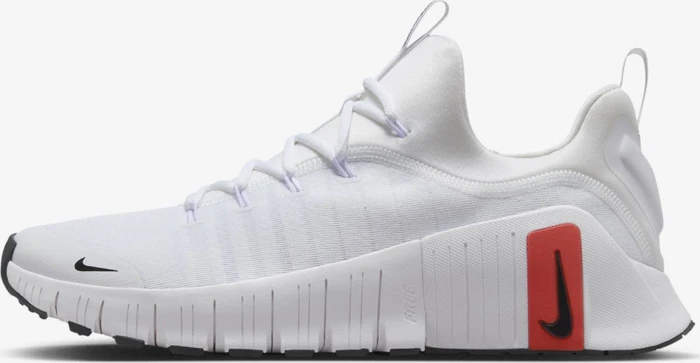 Nike Free Metcon 6 white/picante red/pure platinum/black (Herren)