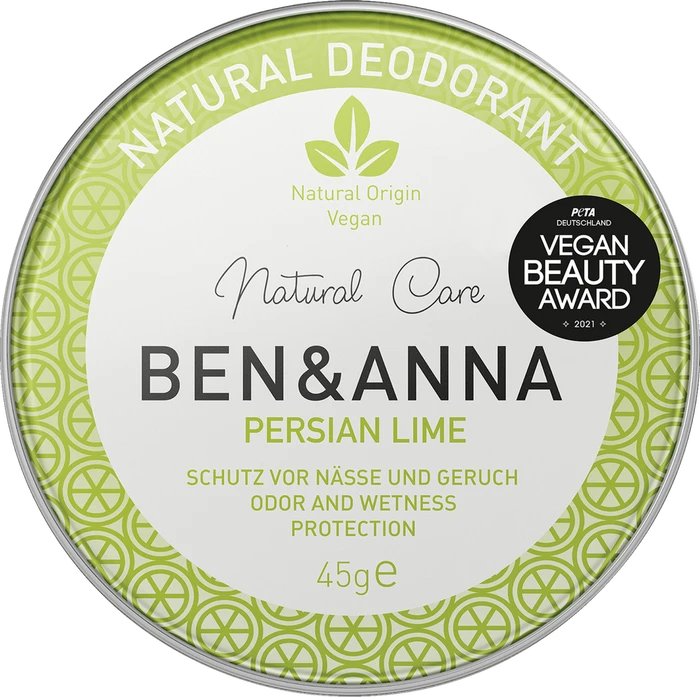 Ben & Anna Persian Lime Deodorant Creme, 45g