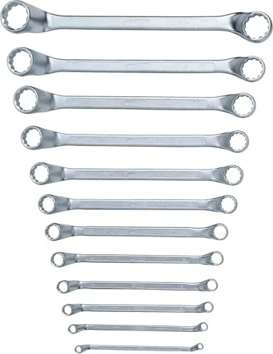 KS Tools Doppelringschlüssel Schraubenschlüsselsatz, 12-tlg.