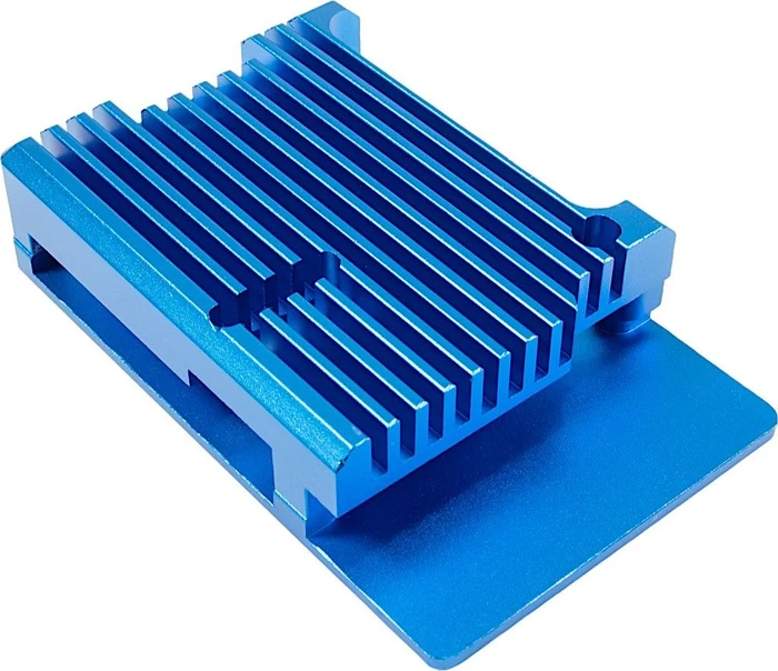 Inter-Tech ODS-721 für Raspberry Pi 4B Case für Raspberry Pi 4 Modell B, schwarz