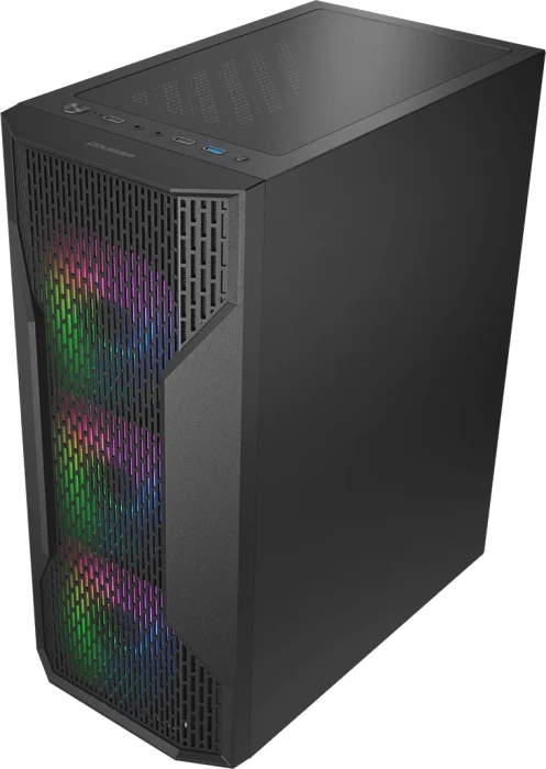 Cougar MX110 RGB, System Build Version, Glasfenster