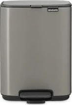 Brabantia Bo Treteimer 4l platinum
