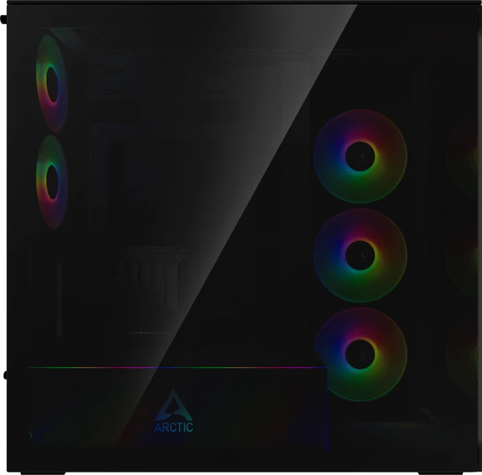 ARCTIC Xtender VG Black, Glasfenster