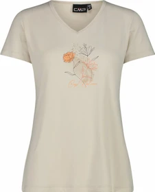 CMP Print Funktionsshirt kurzarm vaniglia/fuxia (Damen)
