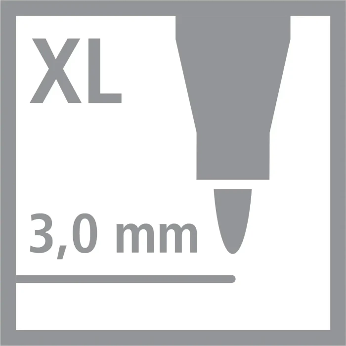 STABILO Power max sortiert, 140er-Set, Display