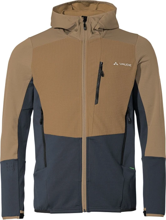Vaude Monviso Hooded Grid Fleece Funktionsjacke oat (Herren)