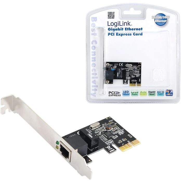 LogiLink LAN-Adapter, RJ-45, PCIe 1.0 x1
