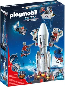 playmobil City Action Weltraumrakete mit Basisstation