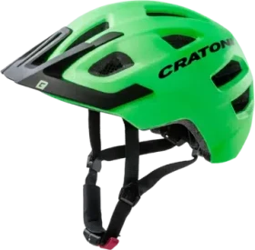 Cratoni Maxster Pro Kinderhelm neon green matt
