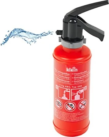 Theo Klein Feuerlöscher mit Wasserspritzfunktion