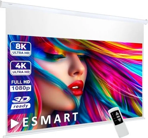 eSmart Professional MIMOTO Motor Leinwand 16:9 266x149cm