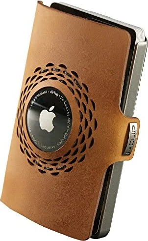 I-CLIP Radio Impact für Apple AirTag silber/desert