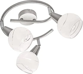 Globo Elliot Spot 3-flammig nickel matt
