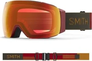 Smith I/O Mag ironwood/chromapop everyday red mirror