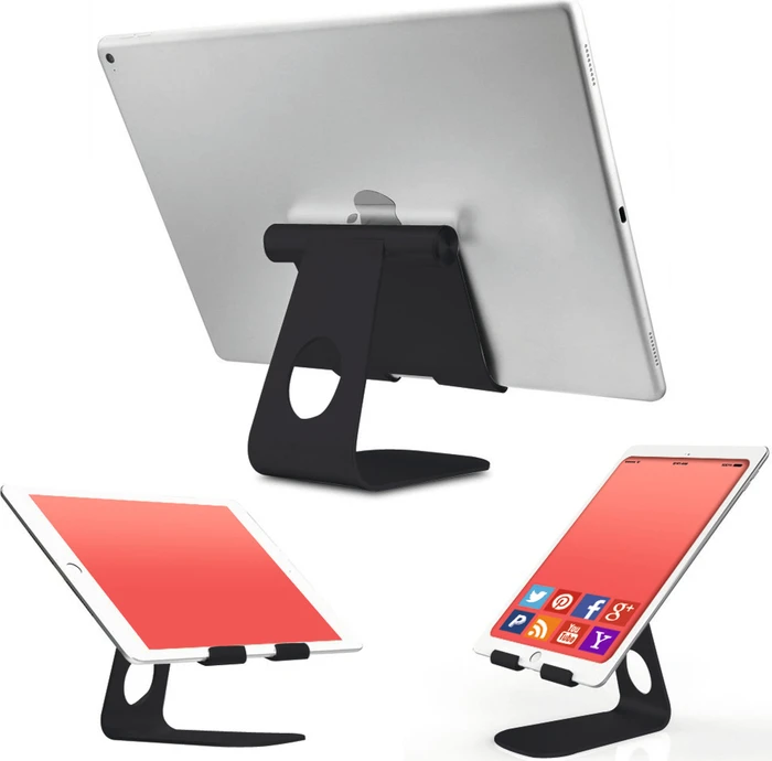 TerraTec iTab M, Tablet-Stand 3.5-13", schwarz, verstellbar