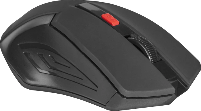 Defender Accura MM-275 Wireless Optical Mouse schwarz/rot, USB