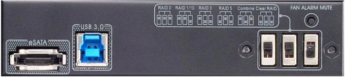 SilverStone Rackstor RS431U, 1x USB 3.0, 1HE
