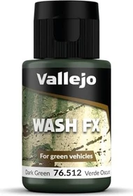 Vallejo Model Wash 512 dark green, 35ml