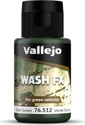 Vallejo Model Wash 512 dark green, 35ml