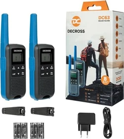 Decross DC63 blau, 2er-Pack