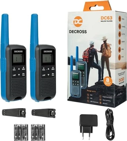 Decross DC63 blau, 2er-Pack