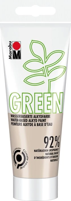 Marabu Green Alkydfarbe, cremebeige, 100ml