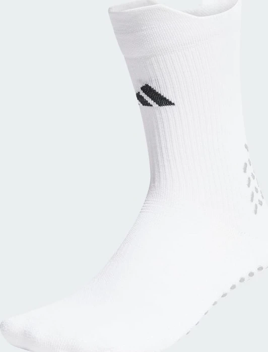 adidas Football GRIP Printed Cushioned Crew Performance Socken white/black